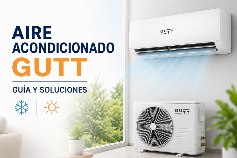 Aire acondicionado Gutt: averías frecuentes y soluciones