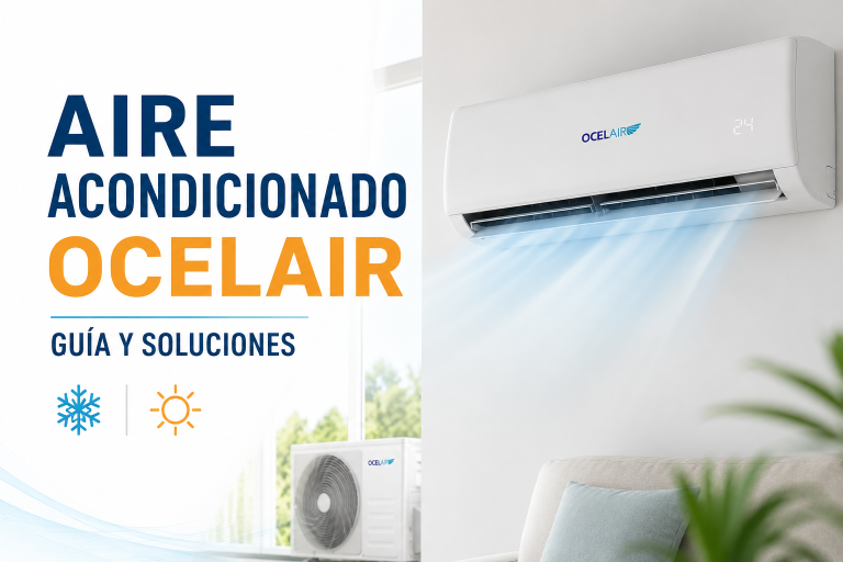 Aire acondicionado Ocelair: averías frecuentes y cómo solucionarlas