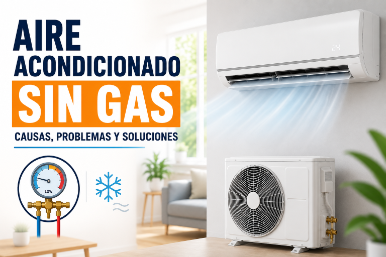 Aire acondicionado sin gas: cómo saber si le falta y cuánto cuesta recargarlo